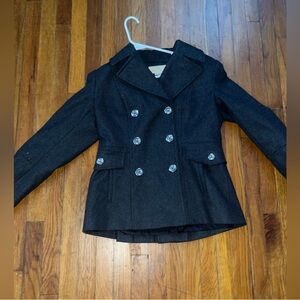 Michael Kors Gray Peacoat